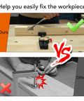 Comparison of Two Piece Bench Clamp Kit For Woodworking With Non Slip Jaws And Scratch Resistant Pads for secure clamping.