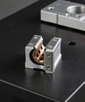 Top Rated Joinpaya 2pcs Br20uu Linear Bearing Blocks With Oilless Graphite Bronze Bushings For Smooth Sbr20 Supported Slider Rail Carriage.