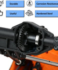 Beefed Up Hardened Steel Front And Rear Ring Gear Set 38T Pinion 13T 32P Bevel Gear for 1 10 Scale RC RBX10 RYFT Upgrade Axles Easy Bolt On Replacement