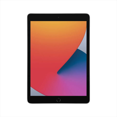 Top Shelf 10.2 Inch Retina Display Tablet Equipped With A12 Bionic Chip And Snappy Neural Engine For Flawless Streaming And Effortless Multitasking In Sleek Space Gray, displaying vibrant screen.
