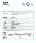 Test report for Black 3 Layer Disposable Face Masks Bulk Pack 500 Count ASTM Level 2 Medical Grade Protection Soft Elastic Earloops