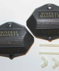 Salt Free Magnetic Water Conditioner And Softener For Hard Water Descaler with two magnetic units and installation bolts