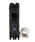 Front view of 20A Dual-Function AFCI/GFCI Breaker, Single-Pole 120 VAC, arc fault & ground fault protection, model THQL1120DFP, 1 in wide.