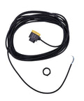 Infrared Sensor Kit QS303E Compatible With 24 To 250 Volt Systems Featuring 30 Emitter Bundle For Infrared Detection And Opposed Sensing Mode For Snappy Object Detection And Easy Install, black cable and sensor