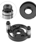 Self Centering Doweling Jig With Straight Hole Guide For Precise Woodworking Including 6mm 8mm And 10mm Bushings And Accurate Hole Locator