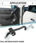 Peugeot Boxer Door Check Strap Rear Right Beefed Up Heavy Duty Wear Resistant Metal Hinges Soft Close Dampened Mechanism