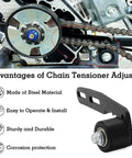 Chain Tensioner Adjuster With Roller And Wrench For Go Karts And Small Engines Built Tough Fits Predator shown with advantages
