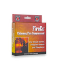 Emergency Chimney Fire Suppressant Pack for Wood Stoves, Fireplaces and Inserts, displayed in packaging