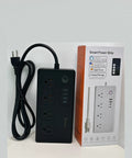 Supercharge Your Setup With This Matter Compatible Smart Surge Protector Power Strip featuring heavy duty outlets and USB ports.