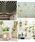 Variety of crafts using Jute Twine 165 Feet 4mm Thick Natural Rope For Crafts DIY Projects Garden Ties Plant Support Hanging