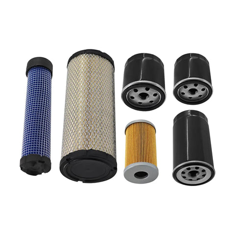 Maintenance Filter Kit For Tractors TC35A TC35D TC35DA TC40A TC40D TC40DA TC45A TC45DA With Outer And Inner Air Filters Oil Filter Hydraulic Filter Hydro Filter And Fuel Filter Replacement Parts