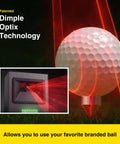 Eye Mini Lite Indoor Golf Launch Monitor And Simulator with Dimple Optix Technology and laser sensor detail