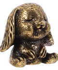 Rabbit Cabinet Knob Metal Pull Cute Bunny Door Handle For Kitchen Cabinets, Vintage Brass Cupboard Pull, Whimsical Bunny Hardware For Furniture, Durable Brass Cabinet Pull close-up