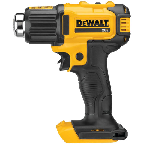 Cordless Heat Gun With LED Light And Lock On Convenience, No Cord, All Power, Hits Up To 990 Fahrenheit, Tool Only DCE530B