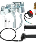 Seven Eighths Inch Mini Bike Throttle Assembly And Throttle Linkage Kit For Predator 212 196cc Coleman CT200U Baja Warrior Massimo MB200 Axis M200 Engine Parts layout with components