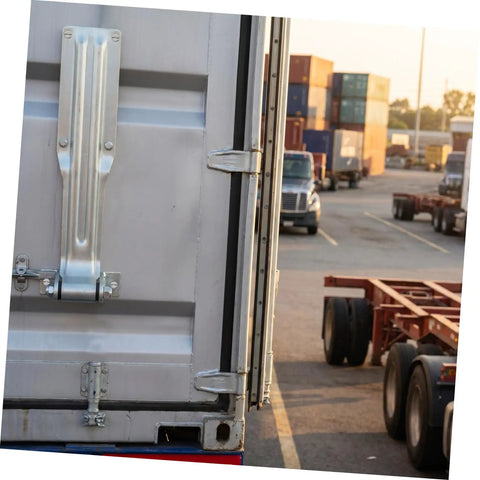 Heavy Duty Truck Door Hinge With Universal Fit For Semi Trailer Doors And Cargo Box Doors Anti Corrosion Finish And High Strength Steel For Easy Install On Your Workhorse Truck Body And Trailer Applications on trailer door