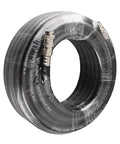 Premium Heavy Duty Pneumatic Air Hose 15 Meter Flexible Rubber Tubing featuring durable black rubber tubing and quick-connect fittings.