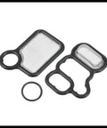 Honda VTEC Solenoid Gasket Spool Valve Filter Screen Kit With O Ring Pack Of 3 Direct Bolt On Durable Black Material for cars