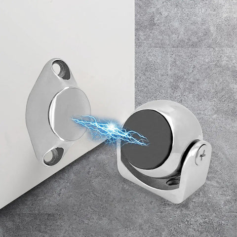 Beefy Marine Grade 316 Stainless Steel Door Stopper With Magnetic Hold Built To Last Heavy Duty Door Catch And Holder Polished Rust Resistant Hardware