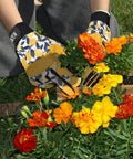 Cowhide Leather Gardening Gloves For Women And Men Tough As Nails Thorn Proof Puncture Resistant Work Gloves With Touchscreen Compatibility for gardening