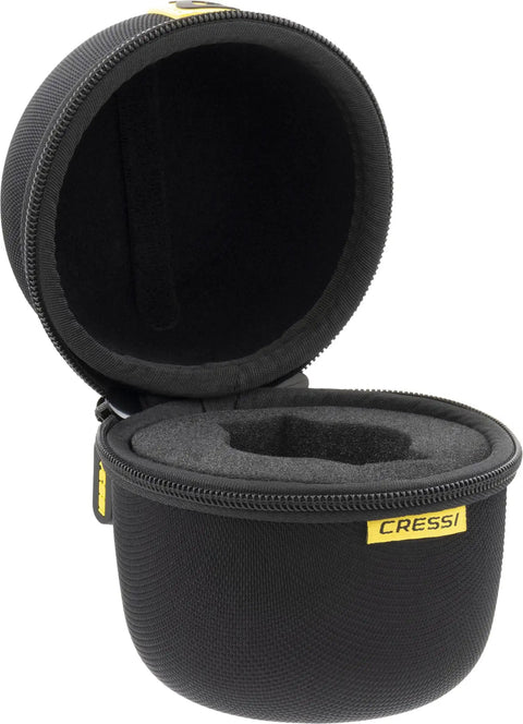 Protective Travel Case For Dive Computer And Watches, Bump Resistant EVA Foam, Soft Foam Lining, Opened View