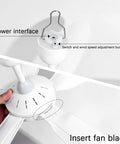 Setup process of Portable 28 Inch Ceiling Fan With Remote For Indoor And Outdoor Use White Quiet Plug In Gazebo Tent RV Dorm Garage Small Room No Light 110V Or 12V DC Power Options No Fuss Setup