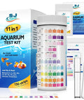Skip The Guesswork And Ace Your Tank Health With Complete Aquarium Water Test Strips Kit Including Digital Thermometer For Fresh Or Saltwater Sets Smooth PH Chlorine Ammonia Hardness Results. 150 strips in test kit with color chart.