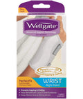 Packaging of PerfectFit Wrist Brace For Women Right Hand Support showing comfortable memory foam design and stabilization features.
