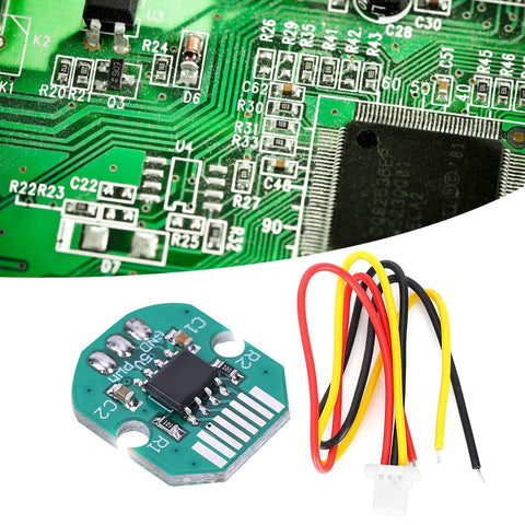 Absolute Value Encoder Set For PWM Motors With I2C Interface And 12 Bit Precision circuit board and cables