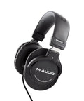 Dope Over Ear Studio Headphones With Closed Back Design, 40mm Neodymium Drivers, flexible headband, side view
