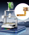 Filament And Cutter Sensor For Ender 3 V4 3D Printer Real Time Filament Break Monitoring And Cutter Status Detection Easy Install Replacement Part For Creality Ender Series mounted on Ender-3 V4 printer