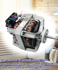 Dryer Drive Motor Replacement For Samsung And Kenmore Dryers Compatible With DC31-00055G DC31-00055H DC31-00055D in laundry room