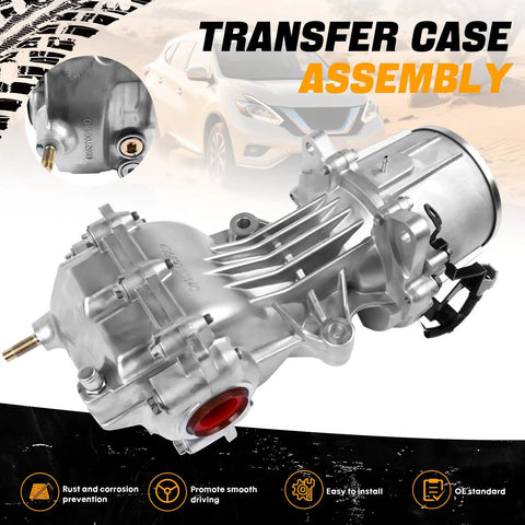 Nissan Rear Diff Assembly AWD With 5.173 Gear Ratio For Murano 2015 2021 Rogue 2014 2020 Rogue Sport 2017 2021 And Qashqai 2017 2020 OE 240277FV0A 440 59434 Replacement Part, silver rear transfer case assembly
