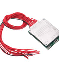 Slick Smart 13S 48V 30A Lithium Ion Bms Protection Board With Balanced Wire Ntc Sensor And Zero Sweat Overcharge Shield, top view.