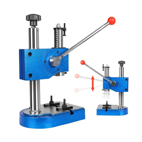 No Nonsense Heavy Duty Arbor Press Half Ton Cast Iron Desktop Force Tool Compact Workshop Press with lever for manual operation