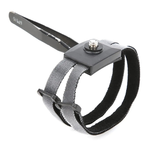 Top Mount Drone Camera Bracket With Quarter Inch Screw Non Slip Rubber Pads And Adjustable Straps