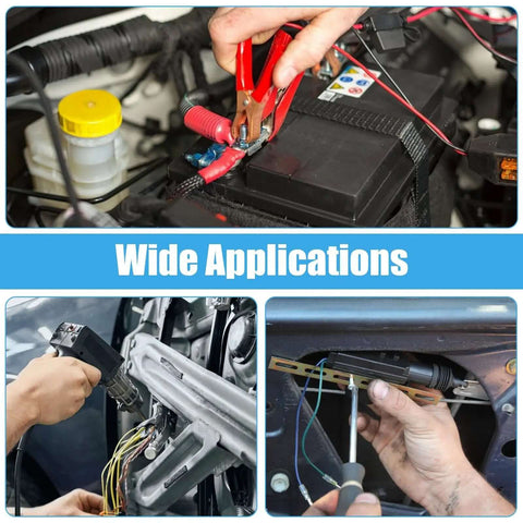 Grab And Go 160 Piece Metal Car Clip And Screw Kit used in car repair and installation, showing wiring and fasteners applications