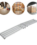 Foldable Conveyor Roller for Warehouse Unload and Light Duty Belt Table With Galvanized Iron Frame Unpowered Belt Conveyor 79 X 12 Inch