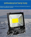 JUDYSSY Security Lights Outdoor Flood Light Led Wall Lamp Floodlight Exterior in water, 200W, IP66 waterproof lamp body