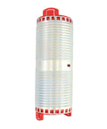 Firestop Speed Sleeve CP 653 4 Inch Aluminum Pathway Device For High Traffic Cabling With Pro Grade Airflow Control Silver Sleeve