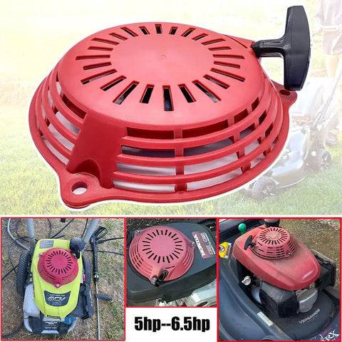 Pull Start Recoil Starter For Honda GCV135 GCV160 Engines on Lawn Mower and Pressure Washer, 5hp to 6.5hp Compatible