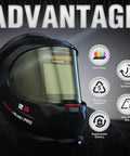 Auto Darkening Welding Helmet With Side View And 180 Degree Panoramic Vision, True Color Solar Powered, Model LYG Q800D