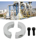 Heavy Duty 4 Pack Adjustable Shaft Collars Size 12 To 38mm ID Made From Carbon Steel With Zinc Plating for industrial shafts
