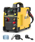 55Amp Dual Voltage Plasma Cutter With HF Non-Touch Pilot Arc, 110V/220V LED Display, Air Sensor Technology, side view