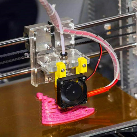 3D printer using PC4 M10 Pneumatic Straight Quick Fit Connectors for PTFE Tube Push In Snug Fit E3D V6 Bowden Extruder