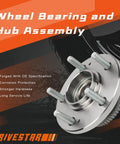 Rear Wheel Bearing And Hub Assembly For Hyundai Santa Fe 2001 Through 2006 FWD With Five Lug 4 Wheel ABS on display
