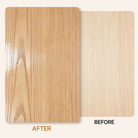 Top Shelf Water Based Polyurethane Acrylic Sealer Drops A Smooth Semi Gloss Clear Coat On Wood to enhance surface shine and protection.