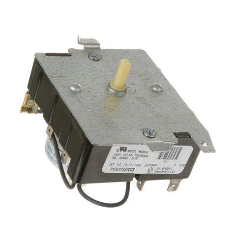 Dryer Timer WE4M360 Replacement Part for Dryers Fits Many Models and Controls Timings with metal housing and wiring
