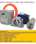 Heavy Duty Water Cooled Spindle Motor For Cnc Routers Built Tough High Torque Industrial Woodworking Milling Tool Kit with Components
