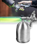 Premium High Atomizing Pneumatic Paint Sprayer with metal cup for furniture refinishing and auto touch ups.